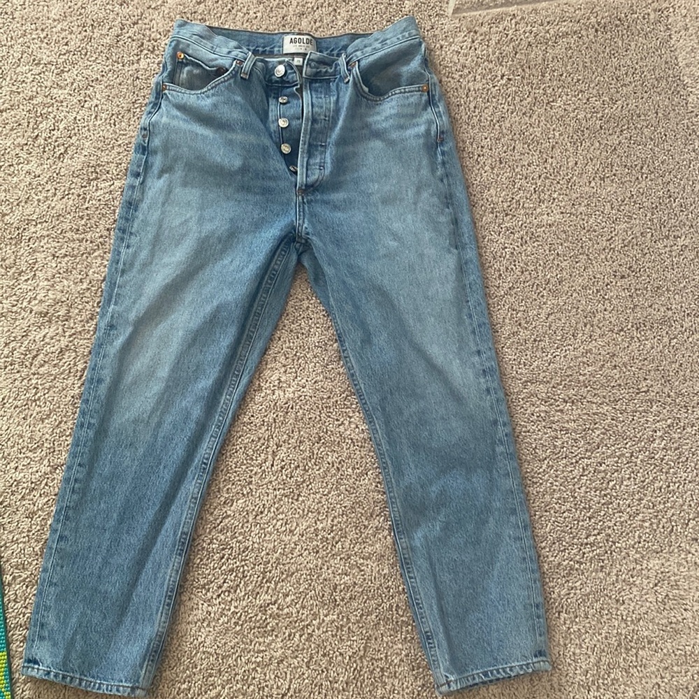 High rise jean, great condition, crop